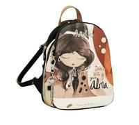 Anekke Mochila 3 Compartimentos Alma - Estilo Práctico | Interior Forrado y Asas Ajustables - Medidas: 24x30x12 cm - Accesorios y Complementos Mujer