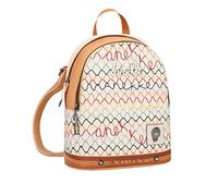 Anekke - Mochila de Mujer Pequeña - Mochila Fabricada de Polipiel con Doble Asa y 2 Bolsillos Menire - Accesorios y Complementos Mujer - Medidas 21 x 28 x 10 cm