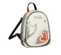 Anekke Mochila de Paseo Alma - Estilo Cómodo y Funcional | Asas Regulables y Bolsillo Exterior | Medidas: 24x30x8 cm