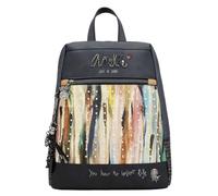Anekke - Mochila de Paseo para Mujer - Mochila con Asas Regulables y Asa de Mano - Varios Compartimentos - Accesorios y Complementos Mujer - Medidas 28x30x9 cm