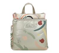 Anekke Mochila Mediana Cuadrada - Diseño Funcional | 2 Compartimentos y Asas Ajustables - Medidas: 29x27x11 cm - Mochilas Mujer Casual