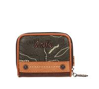 Anekke - Monedero de Mujer - Cartera Pequeña - Billetera de Polipiel con 2 Compartimentos y Cierre de Cremallera y Botón - Colección The Forest - Accesorios y Complementos de Mujer - 10 x 9 x 2 cm