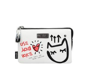 Anekke - Monedero Mediano de Mujer - Cartera de Mano en Polipiel con Cierre de Cremallera - Billetera Triple - Colección Fun & Music - Accesorios y Complementos - 15 x 9 x 2 cm
