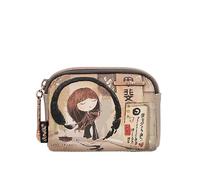 Anekke - Monedero Pequeño de Mujer Con Cierre de Cremallera Shoen - Accesorios y Complementos - Polipiel - Medidas 12x9x2 cm
