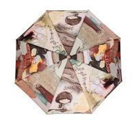 Anekke Paraguas Automático Core Estilo Contemporáneo, Portátil con Mango Ergonómico y Apertura Rápida