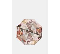 Anekke Paraguas Largo Core Elegancia en la Lluvia, Estampado Sofisticado y Apertura Manual