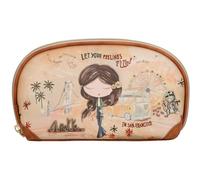 Anekke Peace & Love RFID Holdall Bag Camel