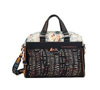 Anekke - Portadocumentos de Mujer - Maletín de Trabajo Elaborado con 2 Asas de Mano y una Bandolera Regulable - Cierre de Cremallera Amazonia - Accesorios y Complementos Mujer - 41x30x9 cm