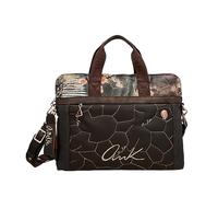 Anekke - Portadocumentos de Mujer - Maletín de Hombro de Polipiel con Bandolera Regulable - Cierre de Cremallera Shoen - Accesorios y Complementos Mujer - 41x30x4 cm