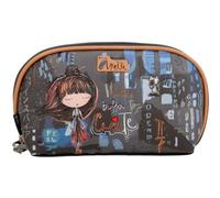 Anekke - Portatodo de Mujer - Protección RFID - Múltiple Compartimento de Mujer - Asa de Mano y Cierre de Cremallera Contemporary - Accesorios y Complementos Mujer - Medidas 19x12x5cm