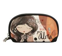 Anekke Portatodo RFID Alma - Funcionalidad y Diseño | Asa de Mano y Compartimentos Internos - Medidas: 20x12x5 cm - Complementos y Accesorios Mujer