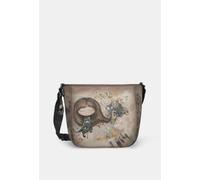 Anekke Real Bolso bandolera ovalado Universal Marrón