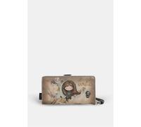 Anekke Real RFID Cartera Braun mit Muster