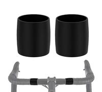 Anelli In Silicone Per Manopole - 2 Pezzi Anello Di Uso Prolungato Garantito Estensibile,Anello Di Fissaggio Per Nastro Manubrio Bici Da Corsa | Per Bici Da Città Urbano Pendolarismo Touring Cic
