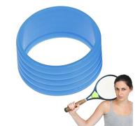 Anello Con Fascia da Tennis | Anello di tenuta in Gomma riutilizzabile per racchetta da Tenis | Overgrip per racchette da tenis, impugnatura da bádminton per racchette da tennis