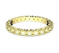 Anello Matrix Taglio tondo, Giallo - Swarovski 5658667