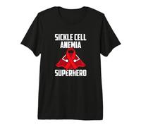 Anemia de células falciformes Superhéroe Superviviente Guerrero Luchador Camiseta Premium