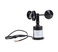 Anemómetro de velocidad del viento, portátil de alta precisión, sensor de monitoreo de velocidad del viento de 5 V, práctico anemómetro de velocidad del viento para exteriores con cable de extensión
