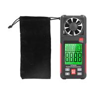 Anemómetro Digital con Pantalla LCD de 2,26 Pulgadas, Medidor de Velocidad de Viento, Sensor de Temperatura y Humedad, Multifuncional para Actividades al Aire Libre