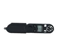 Anemómetro Digital De Bolsillo, Probador Portátil Velocidad Del Viento/temperatura Aire, Medición Volumen Plegable Mediciones Precisas Versátiles