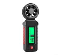 Anemómetro digital de mano, 0.7-30m/s, 6 unidades para navegar Medidor de medición digital de velocidad meteorológica