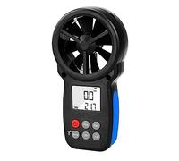Anemómetro Digital For Medir La Velocidad Del Viento, El Punto De Rocío Temperatura Y Sensación Térmica Con Retroiluminación Probador Humedad Mediciones Precisas Versátiles