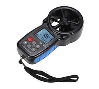 Anemómetro Digital Medidor De Temperatura Mini Viento Velocidad Del Medición La Aire Sensor 0-30 M/S Mediciones Precisas Versátiles