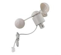 Anemómetro Digital Parte WH-SP-WS01 Compatible con Instrumentos Meteorológicos - Paleta de Plástico Blanco