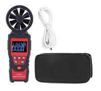 Anemómetro Digital Portátil HT625B, Medidor Velocidad Viento, Temperatura y Humedad, Compacto y Preciso - Pantalla Retroiluminada, Alta Sensibilidad, Ideal Para Uso Exterior y