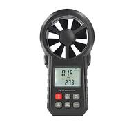 Anemómetro Digital Portátil Termómetro En Tiempo Real Velocidad Del Viento Aire Medidor De Temperatura Indicador Frío Mediciones Precisas Versátiles