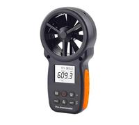 Anemómetro, El metro del PDA del anemómetro de Digitaces con USB conecta la temperatura del viento de la medida del flujo de aire/enfriamiento de la velocidad