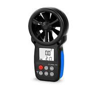 Anemómetro Medidor De Velocidad Del Viento Sensor Digital Copa 30 M/S LCD Herramienta Medición Manual Humedad Aire Mediciones Precisas Versátiles
