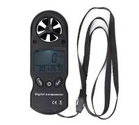 Anemómetro/termómetro/higrómetro 3 en 1, TL-300 Mini portátil multifunción Pantalla LCD digital Medidor de velocidad del viento, medidor de temperatura, medidor de humedad