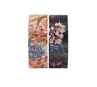 Anemone / Floralia (Mixed Pack) Washi Tape: 2 Iconic Paperblanks designs per set, Metallic foil pattern, 15mm wide x 10 metres long (Paperblanks Washi Tape)