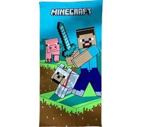 anemone Minecraft - Toalla de baño oficial (70 x 140 cm)