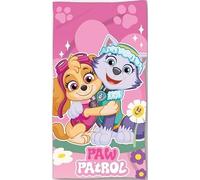 anemone Toalla de playa de algodón Pat Patrulla Canina Paw Patrol 70 x 140 cm - 320 GSM Suave y Absorbente - Toalla de baño infantil - Perro de ayuda piscina Viaje (B)