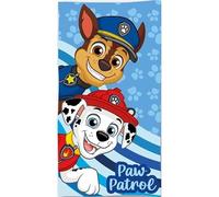 anemone Toalla de playa de algodón Pat Patrulla Canina Paw Patrol 70 x 140 cm - 320 GSM Suave y Absorbente - Toalla de baño infantil - Perro de ayuda piscina Viaje (A)