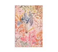 Anemone (William Kilburn) Midi 12-month Vertical Hardback Dayplanner 2025 (Wrap Closure): tydzień na dwóch stronach, zamykany na magnes, papier 100 gsm