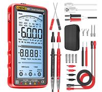 ANENG 681 Multímetro Digital Inteligente Con Batería De Litio Recargable,Pantalla Retroiluminada,Calibración Automática TRMS 6000 Recuentos,Voltaje CA/CC,Corriente,Resistencia,Diodo,Zumbadr
