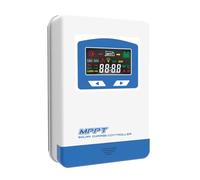 Anern 30A MPPT Regulador de Carga Solar 12/24V de Corriente Auto Focus MPPT de Seguimiento de Carga Auto Parámetro Panel 30A Solar Inteligente Regulador de Carga Solar Entrada FV MAX 75V