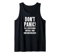 Anestesiólogo de Cuidados Intensivos Camiseta sin Mangas