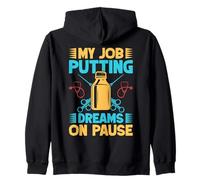 Anestesiólogo Dreams On Pause Anestesia Sudadera con Capucha