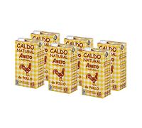 Aneto 100% Natural - Caldo de Pollo - caja de 6 unidades de 1L