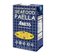 Aneto Caldo base de cocción de paella de mariscos, 33.83 onzas líquidas (paquete de 6)