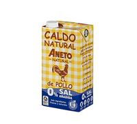 Aneto Natural Caldo de Pollo 0% Sal, 1L