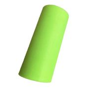 Anevous 1 rollo de tul de tul, tela de tul decorativa, suave y fina, tela decorativa para manualidades, vestidos de novia, vestidos de ballet, decoración de bodas, color verde fluorescente
