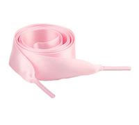 Anevous 4 pares de cordones de satén, 2 cm de ancho, cordones planos de cinta, bandas para zapatillas de deporte, cordones de repuesto para zapatillas deportivas, cordones para zapatillas deportivas