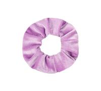 Anevous 5 gomas para el pelo para mujer, gomas elásticas de terciopelo, bandas gruesas de un solo color, cuerdas suaves, soporte para coletas, diadema para mujer, accesorios para el cabello, lila E