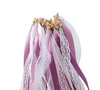 Anevous 50 piezas de pared de boda con cascabeles, varitas mágicas para bodas, cumpleaños, fiestas, fiestas de vacaciones y Navidad, color lila