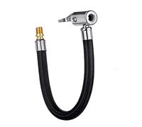 Anevous Manguera de inflado de neumáticos de coche, extensión de válvula, tubo de extensión de válvula de inflado de coche, manguera de inflado de goma, para coche, moto, bicicleta, inflado, A 15 cm